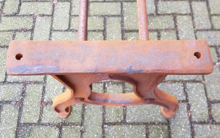 Industrieel gietijzeren onderstel eettafel - TO2