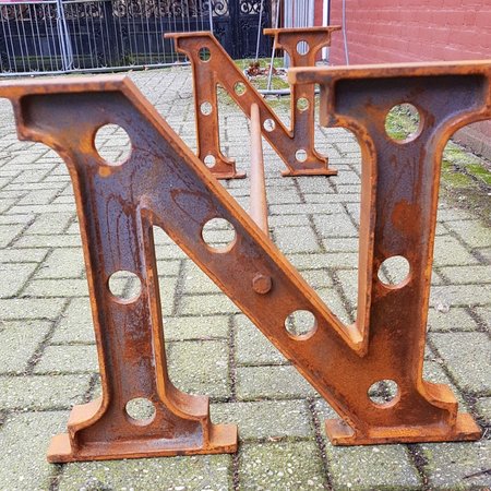 Onderstel salontafel gietijzer - TO4