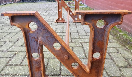 Onderstel salontafel gietijzer - TO4