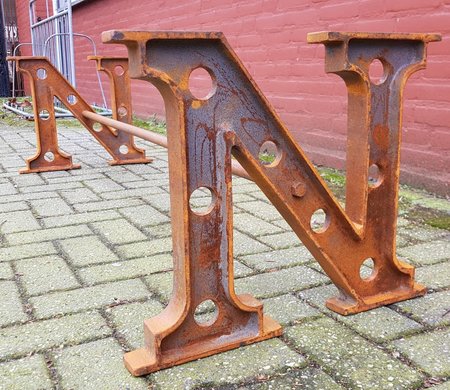 Onderstel salontafel gietijzer - TO4
