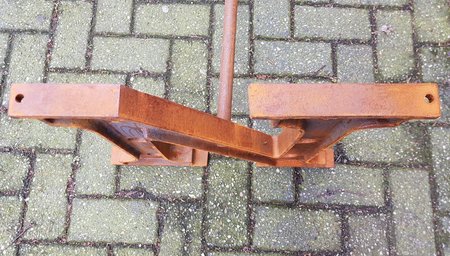 Onderstel salontafel gietijzer - TO4