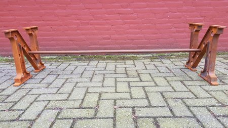 Onderstel salontafel gietijzer - TO4