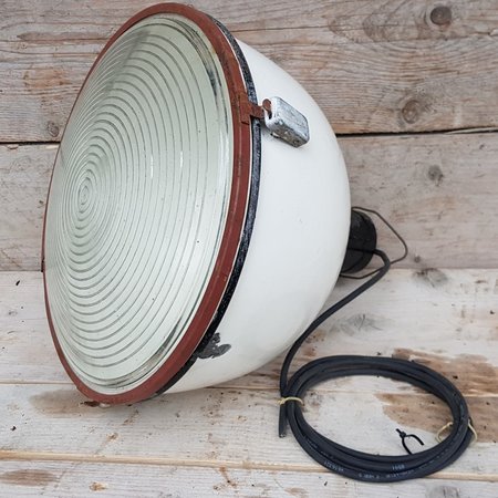 Nostalgische emaille hanglamp - HI33