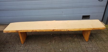 Boomstam tuinbank