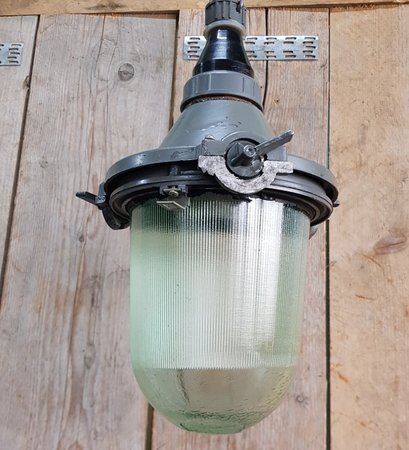 Antieke bunkerlamp hanglamp - HI34