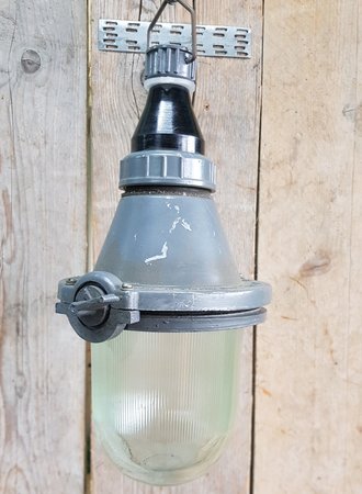 Oude bunkerlamp hanglamp - HI35