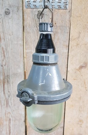 Oude bunkerlamp hanglamp - HI35