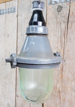 Oude bunkerlamp hanglamp - HI35