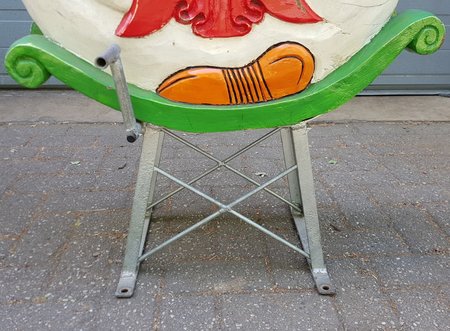 Antiek Kermis Eend uit carousel