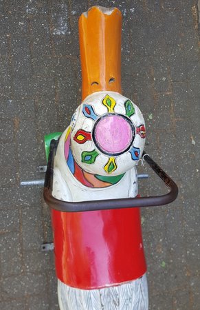 Antiek Kermis Eend uit carousel