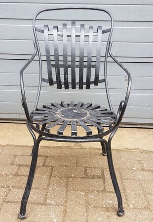 Smeedijzeren Franse tuinset