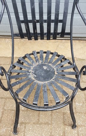 Smeedijzeren Franse tuinset