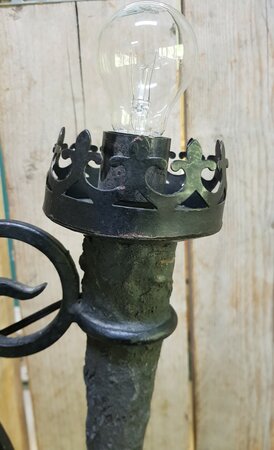 Metalen Kasteel fakkel