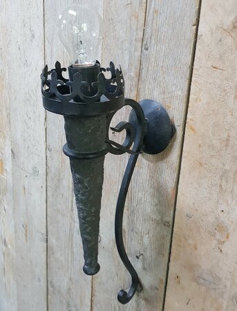 Metalen Kasteel fakkel