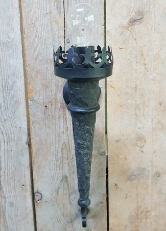 Metalen Kasteel fakkel