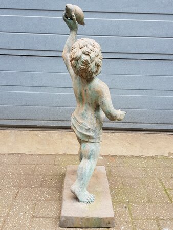 Antiek brons beeld Engel