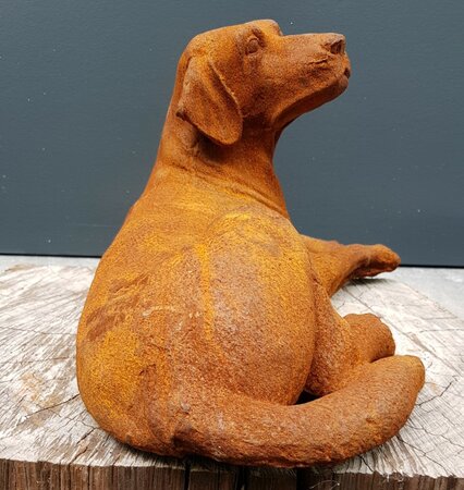 Gietijzeren beeld Hond