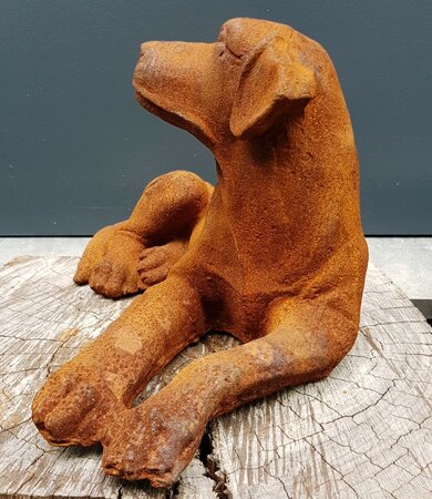 Gietijzeren beeld Hond