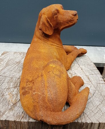 Gietijzeren beeld Hond