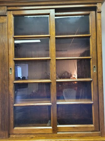 Antieke bibliotheek boekenkast