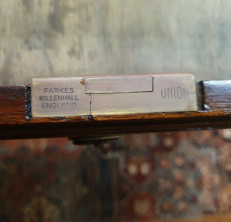 Antiek chesterfield mahonie bureau