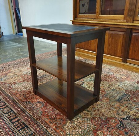 Klassieke mahonie printertafel