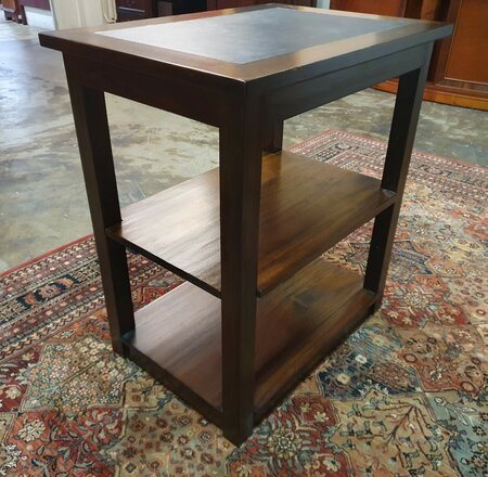 Klassieke mahonie printertafel