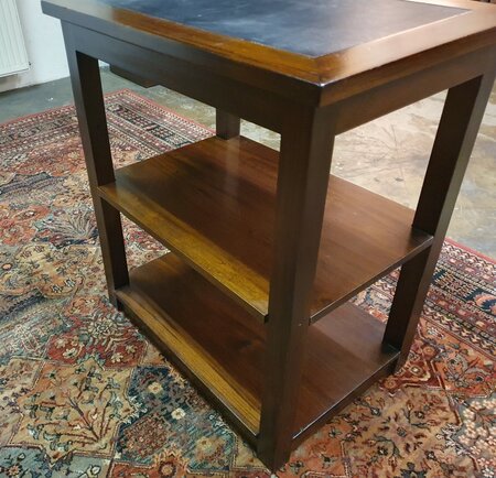 Klassieke mahonie printertafel