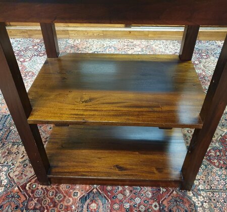 Klassieke mahonie printertafel