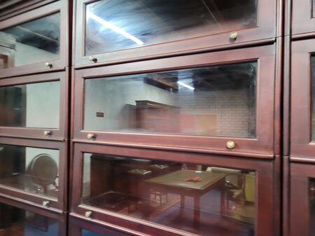 Grote Globe Wernicke mahonie boekenkast