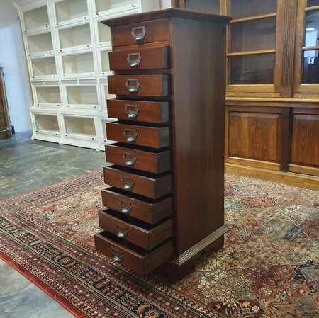 Oude archiefkast
