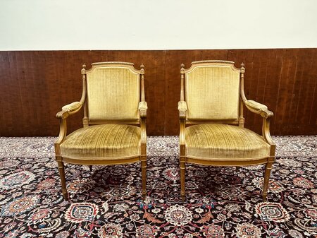 Antieke Hollywood Regency fauteuils