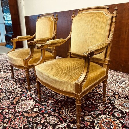 Antieke Hollywood Regency fauteuils