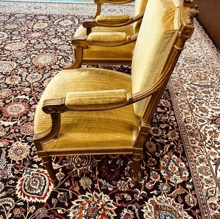Antieke Hollywood Regency fauteuils