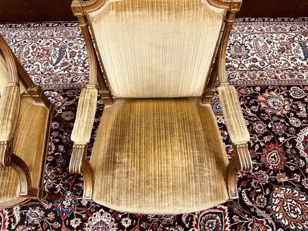 Antieke Hollywood Regency fauteuils