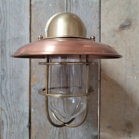 Klassieke messing buitenlamp - WM3