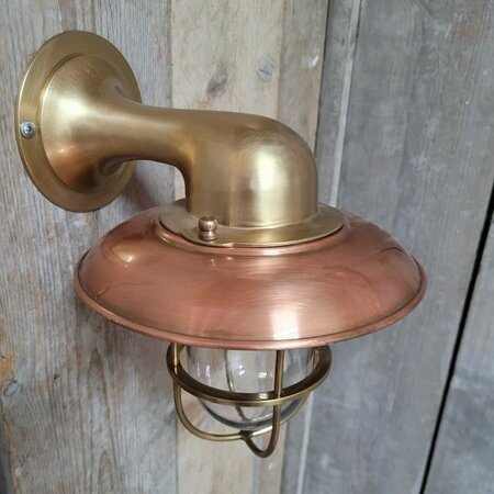 Klassieke messing buitenlamp - WM3