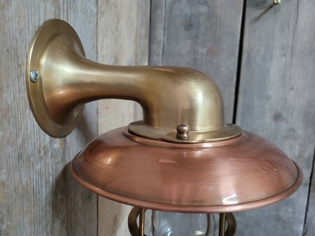 Klassieke messing buitenlamp - WM3