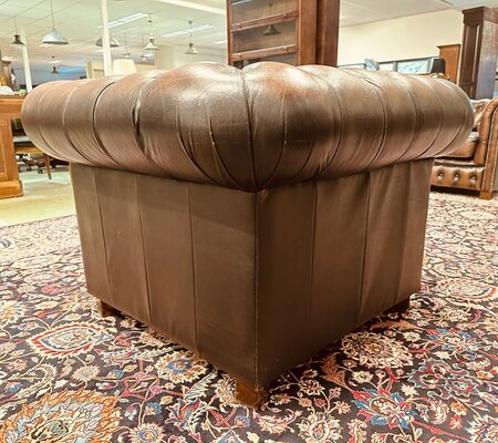Bendic Chesterfield 1-zits bank donkerbruin