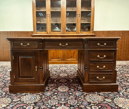 Antiek Engels mahonie bureau