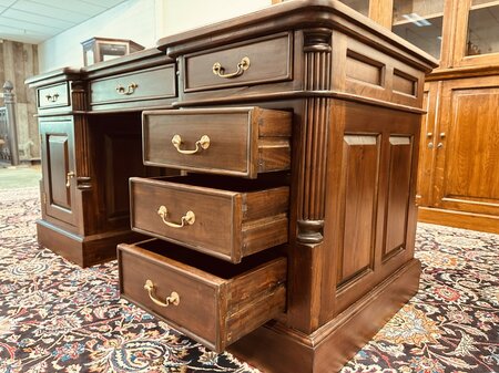 Antiek Engels mahonie bureau