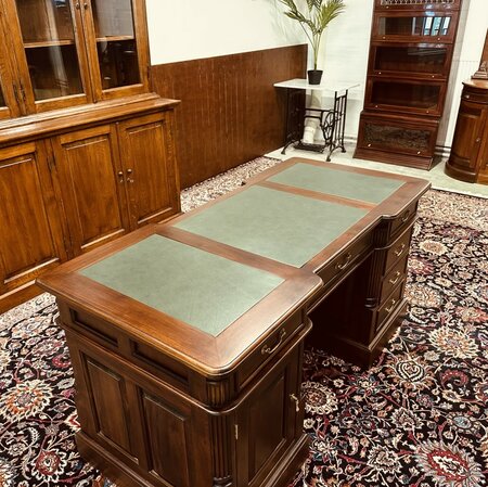 Antiek Engels mahonie bureau