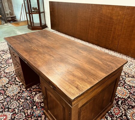 Engels Koloniaal Teak bureau