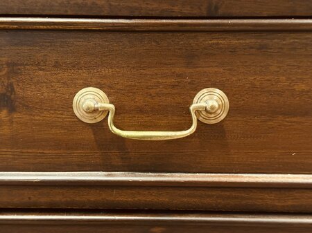 Antiek Engels mahonie partnerdesk bureau