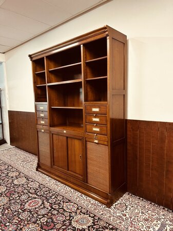 Antieke Italiaanse bibliotheekkast kast #2
