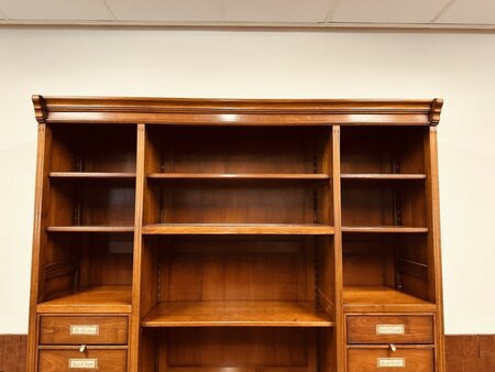 Antieke Italiaanse bibliotheekkast kast #2