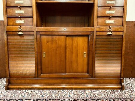 Antieke Italiaanse bibliotheekkast kast #2