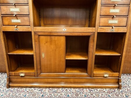 Antieke Italiaanse bibliotheekkast kast #2
