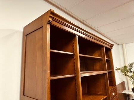 Antieke Italiaanse bibliotheekkast kast #2