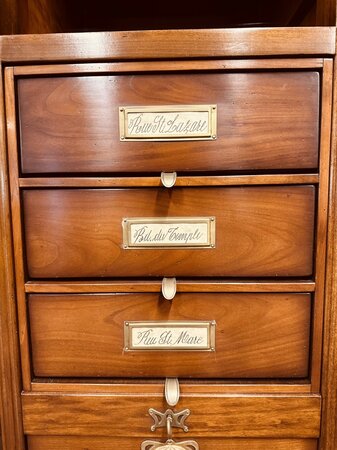 Antieke Italiaanse bibliotheekkast kast #2